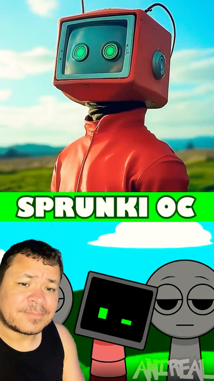 SE OS SPRUNKI FOSSEM HUMANOS #mayumigames #sprunki #youtubeshorts #shortsvideo